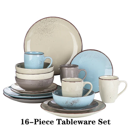 Stoneware Ceramic Dinnerware Set