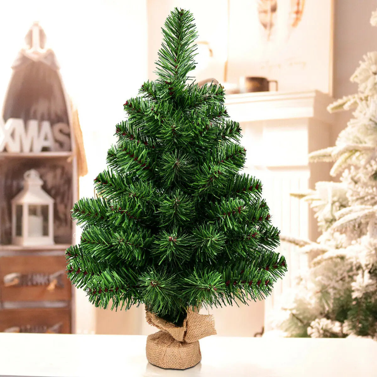 2Ft Artificial PVC Christmas Tree Holiday Season Decoration Home Decor