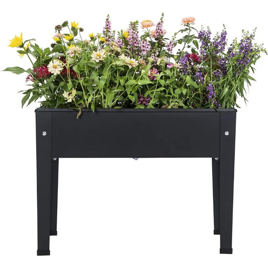 Raised Garden Metal  Box with Legs