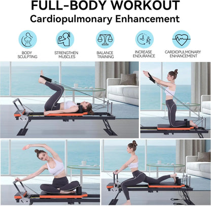 Foldable Pilates Machine & Equipment for Home