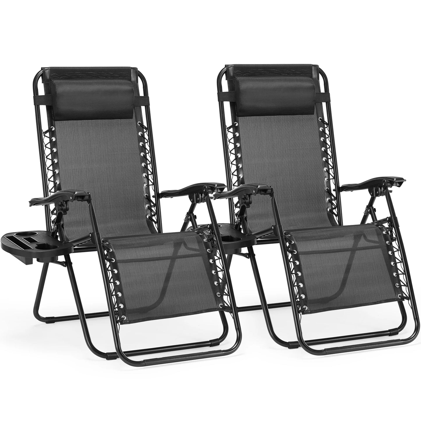 Portable Recliner Patio Outdoor Garden Lounge Chair