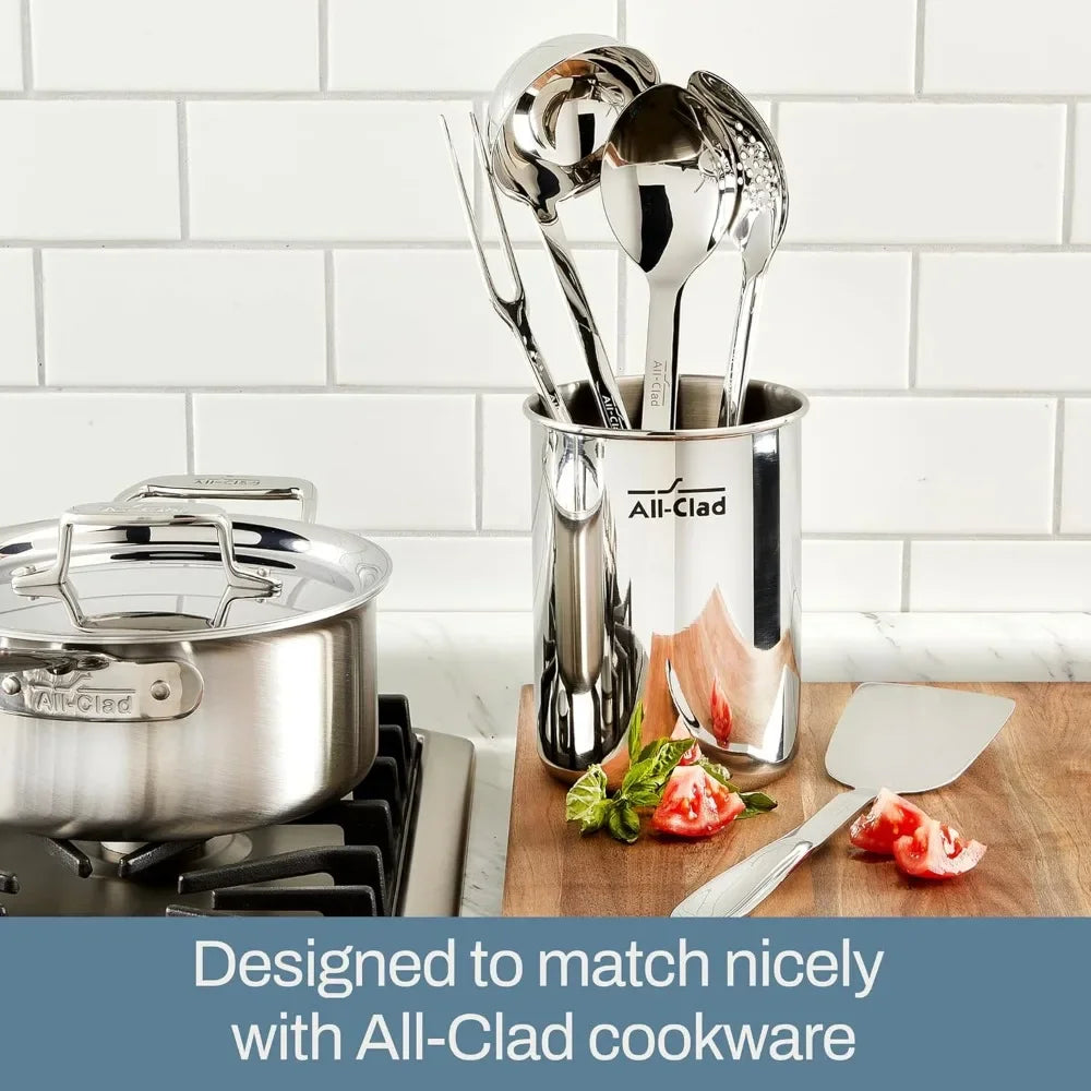 Stainless Steel Kitchen Gadgets Tool Set with Caddy