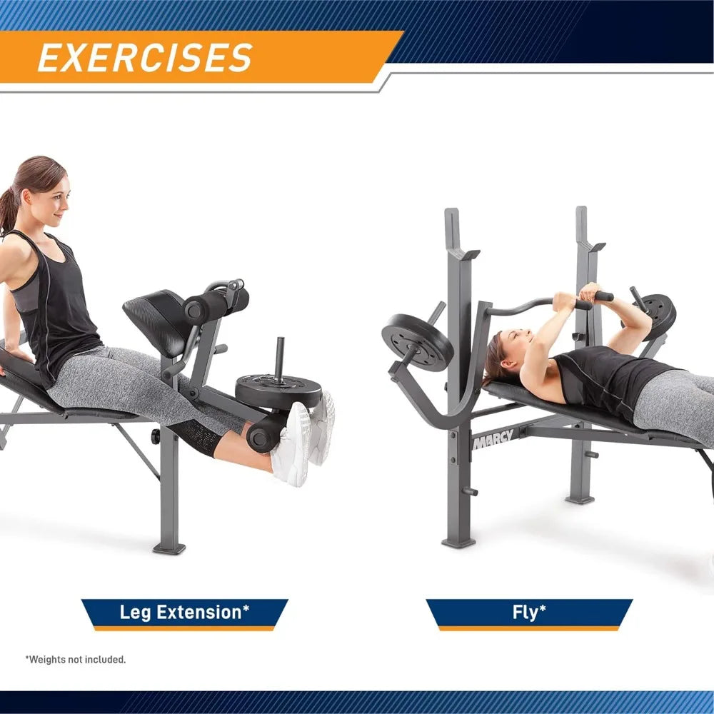 Standard Weight Bench , Multifunctional Workout Equipment,