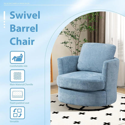 Swivel Accent Chair, 360 Degree