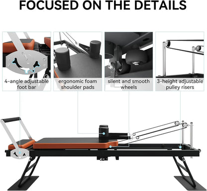 Foldable Pilates Machine & Equipment for Home