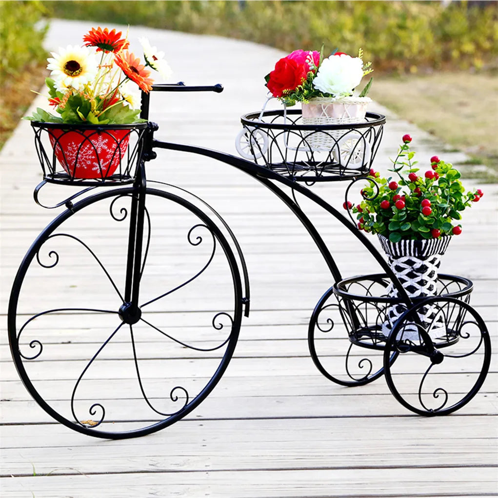 3-Tier Bicycle Plant Stand