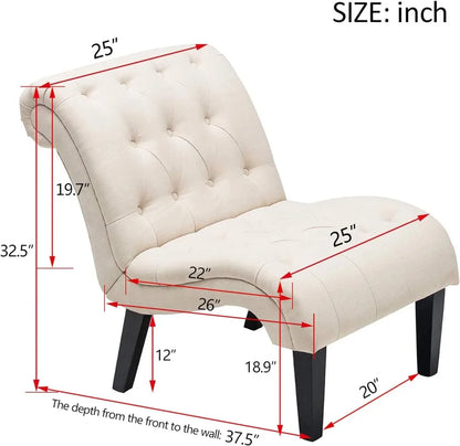 Accent Upholstered Lounge Chair