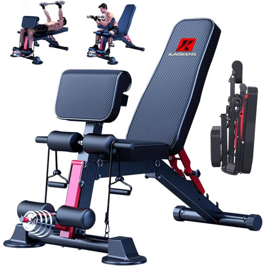 Adjustable Weight ,Utility Bench Foldable Incline Decline