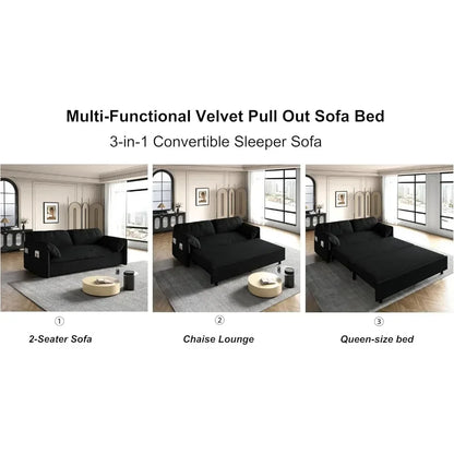 Convertible Queen Size Sofa bed couch