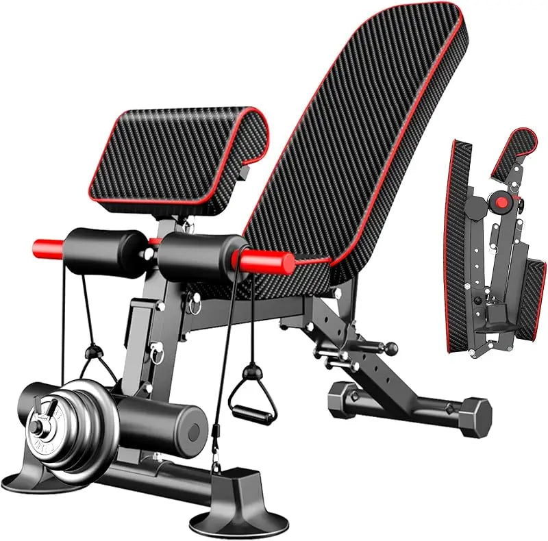 Adjustable Weight ,Utility Bench Foldable Incline Decline