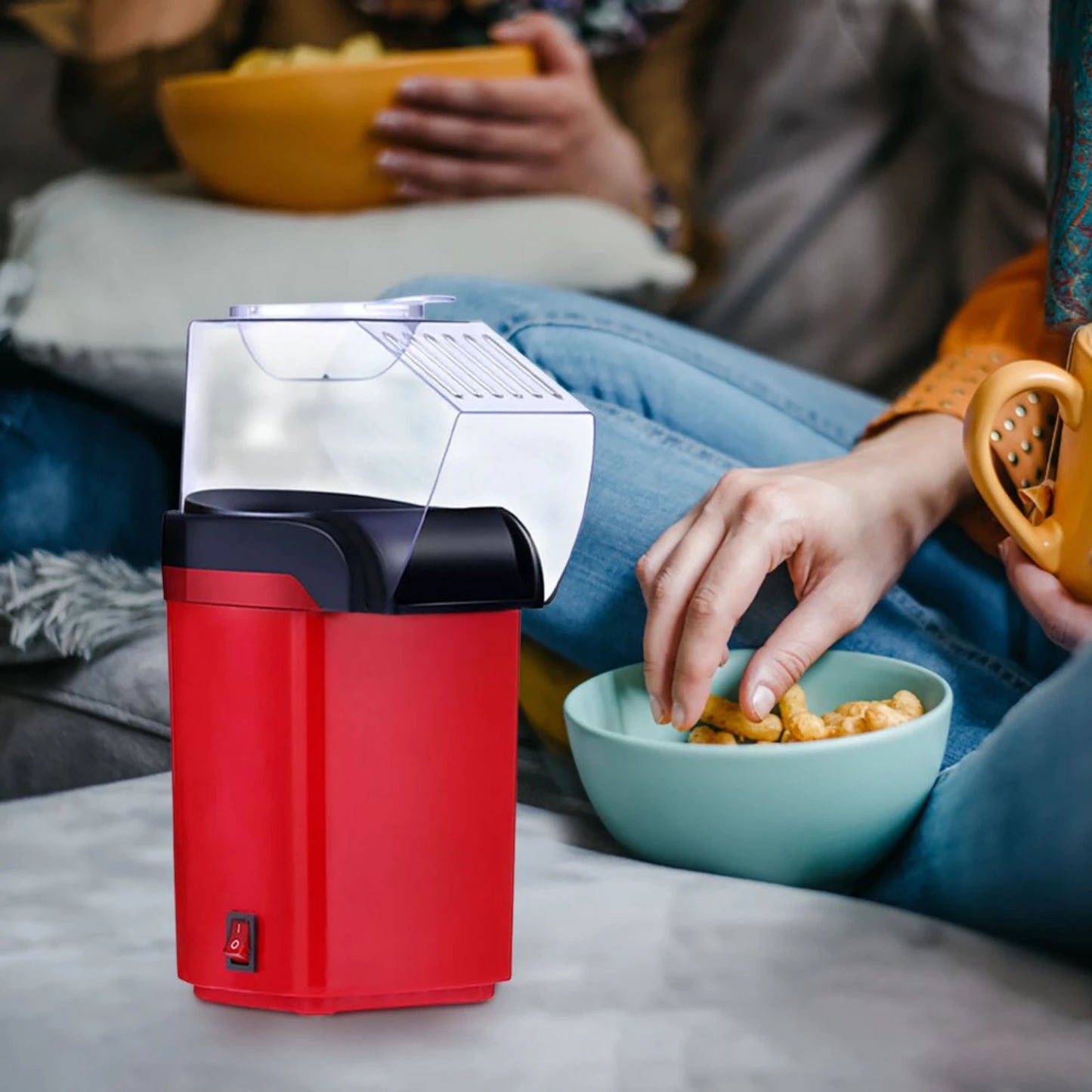 Hot Air Popcorn Popper Electric