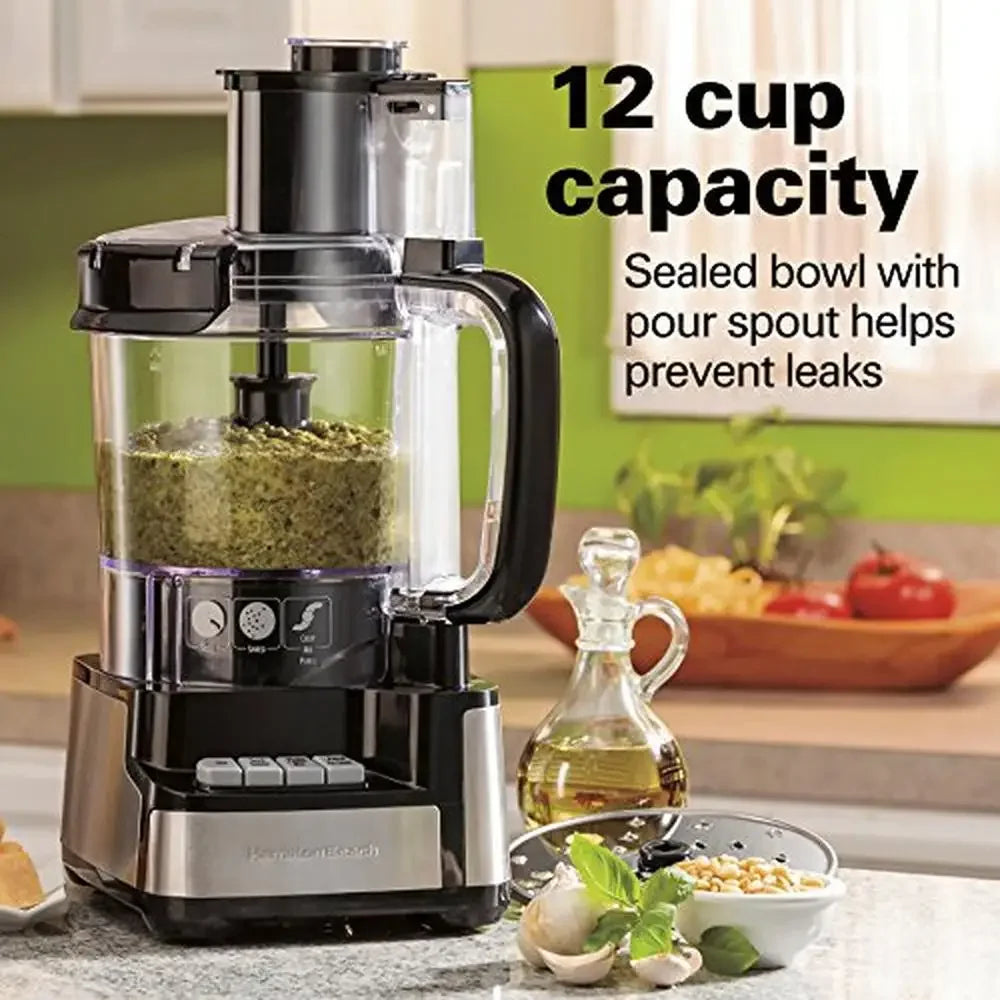 Stack & Snap Food Processor Vegetable Chopper