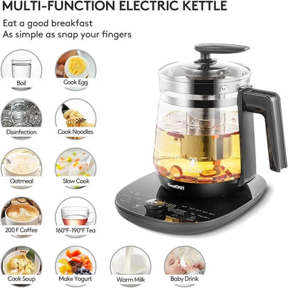 Kettle Temperature Control Glass Tea Kettle Programmable