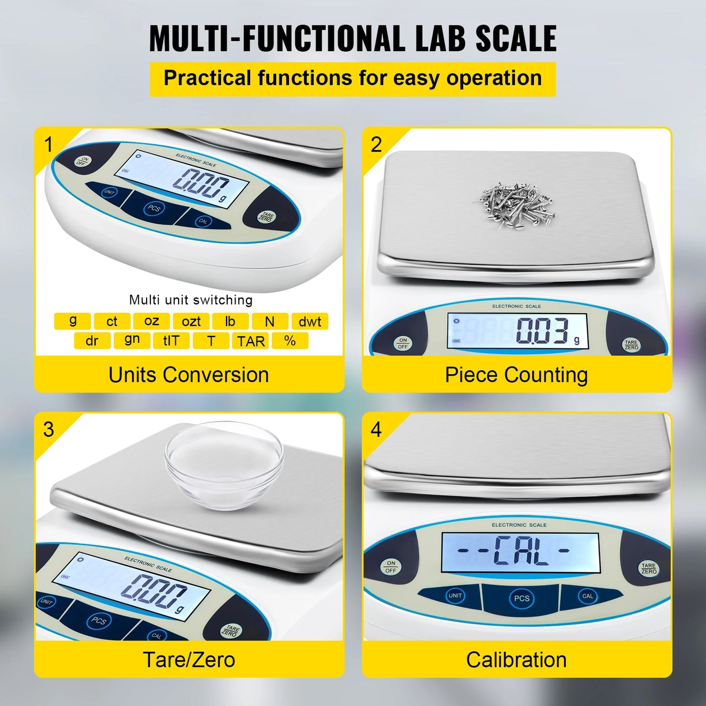 Kitchen Scale Digital Weight Mini Precision