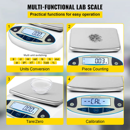 Kitchen Scale Digital Weight Mini Precision