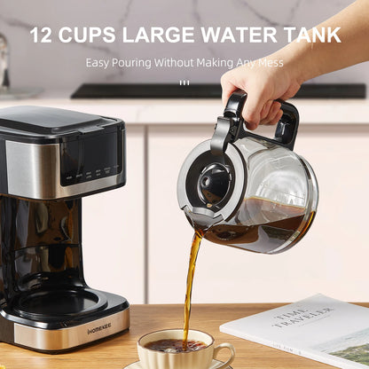 Programmable Drip Coffee Maker 12 Cup, Touch Screen