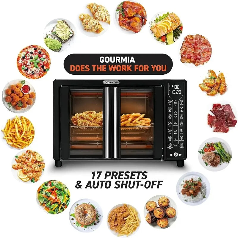 Toaster Oven Air Fryer Combo, 17 cooking presets,