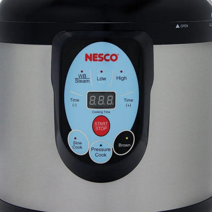 NPC-9 Smart Electric Pressure Cooker and Canner, 9.5 Quart, Stainless Steel