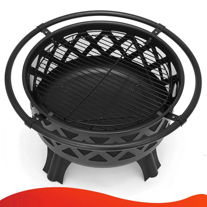 Wood Burning Fire Pits  Grill Outdoor