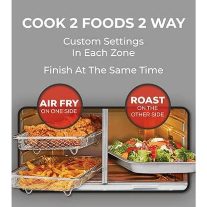 Dual Zone 360 Air Fryer Oven Combo