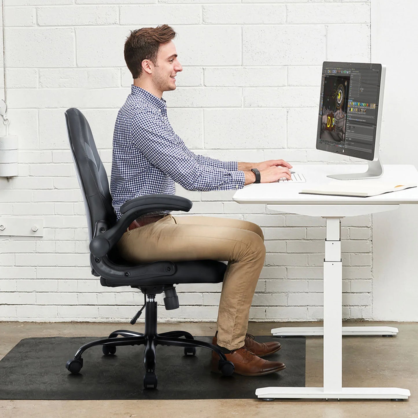 Ergonomic Office Computer Gaming Desk Chair Swivel