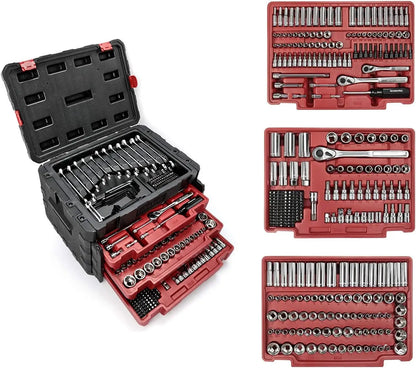 WORKPRO 450-Piece Mechanics Tool Set