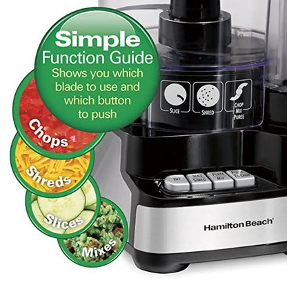 Stack & Snap Food Processor Vegetable Chopper