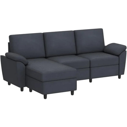 Convertible Sectional Sofa Couch L shaped