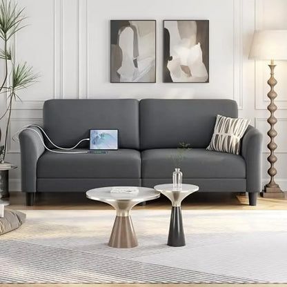 Loveseat Sofa with USB Ports