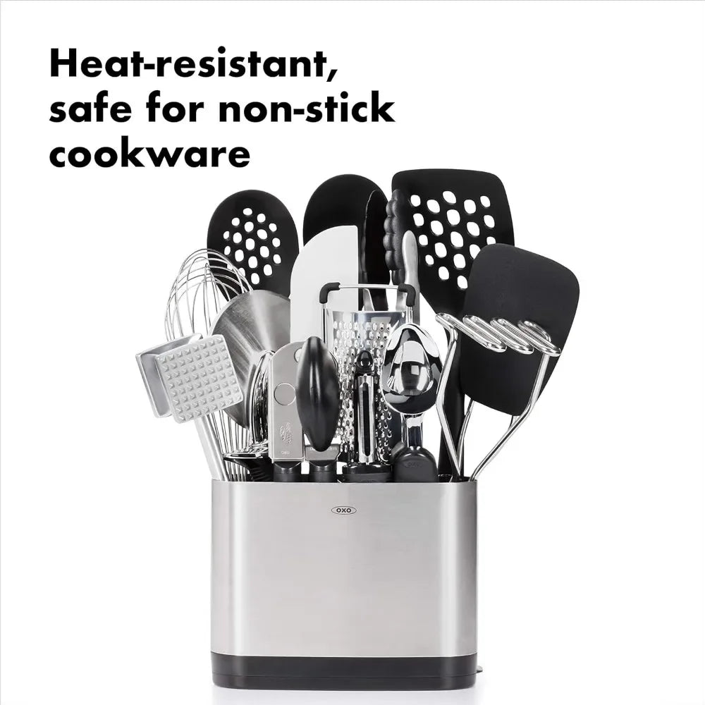 15-Piece Everyday Kitchen Utensil Set   Cookware Tools