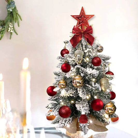 High PROFIT Dropshipping 2ft Mini Christmas Tree with Light Small Tabletop Artificial Christmas Decoration Dropshipper