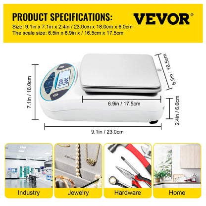 Kitchen Scale Digital Weight Mini Precision