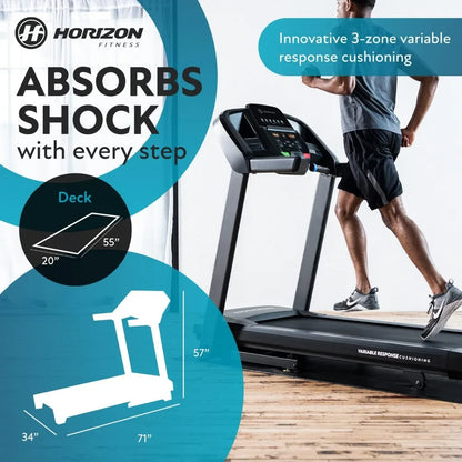 T10  Powerful and Quiet Treadmill  for Home Gym