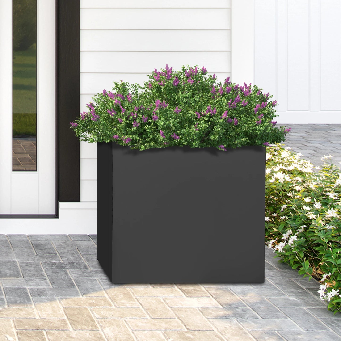 20in/24in Square Garden Metal Planting Box