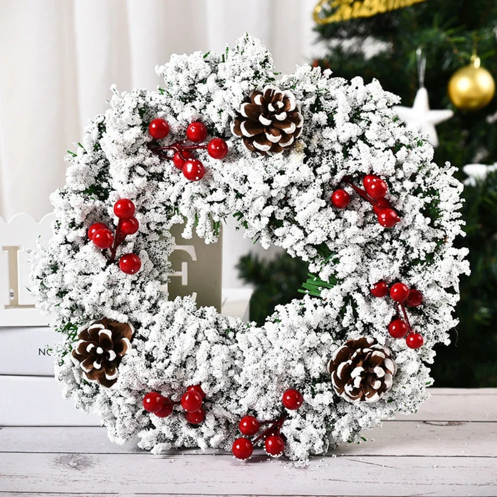 Wreaths for Christmas with Bows Pinecone/ Berry