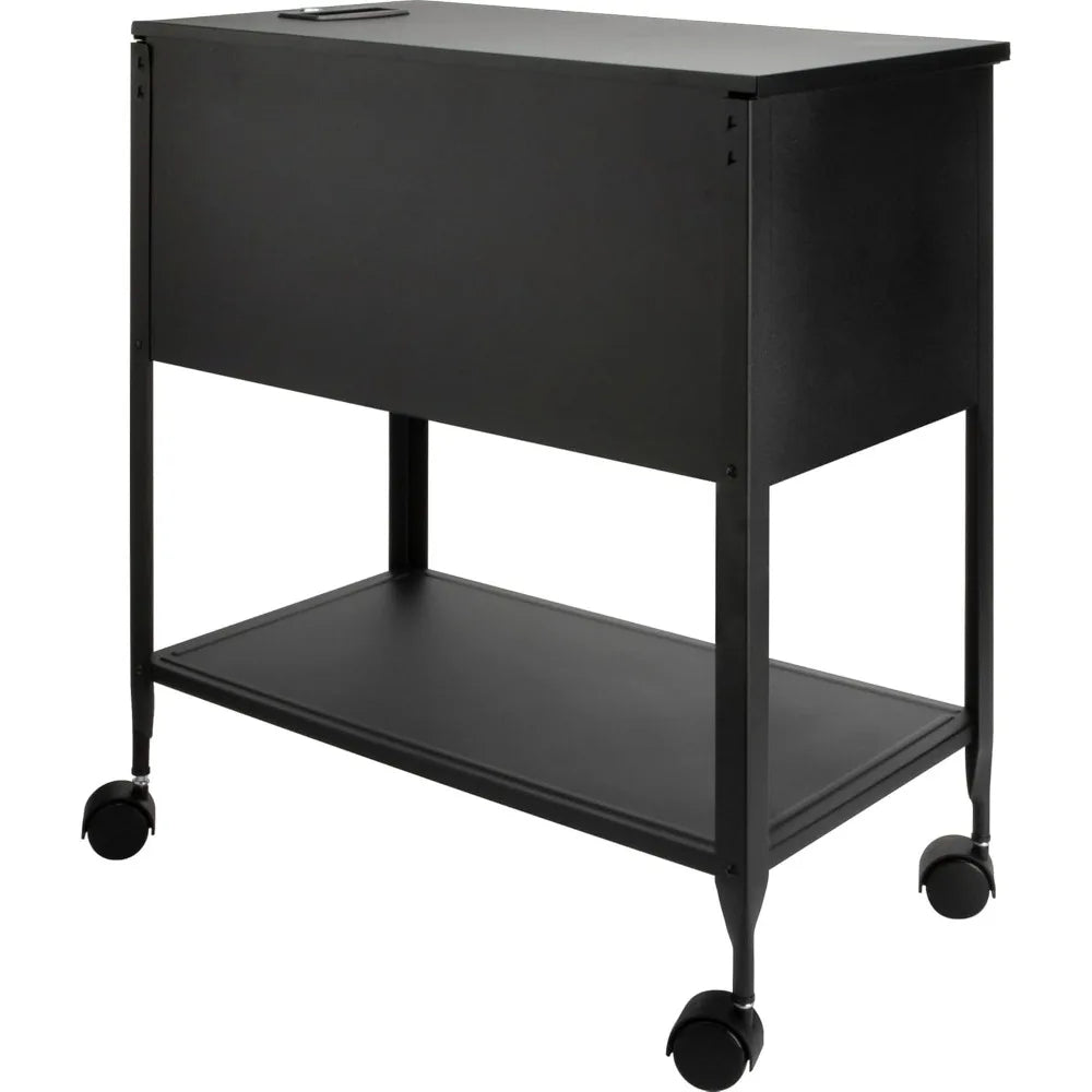 Steel Locking  Mobile File Cart,