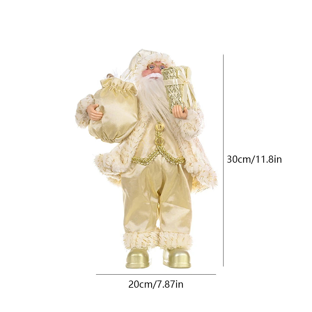 Large Standing Santa Claus Dolls Ornaments