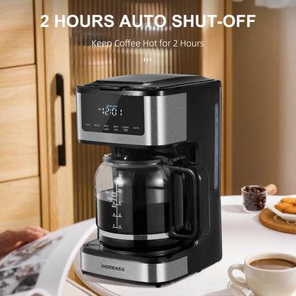 Programmable Drip Coffee Maker 12 Cup, Touch Screen